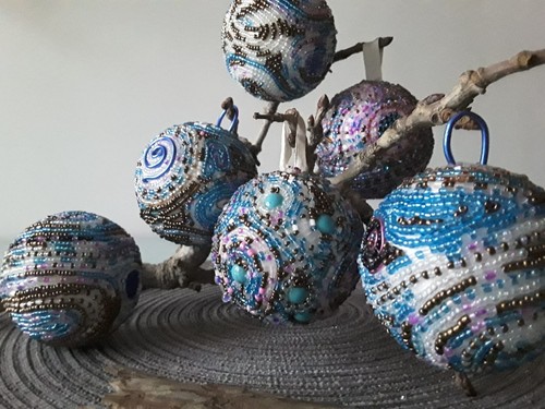Set palline per albero - palline,