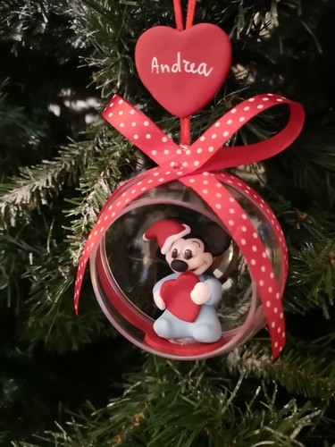 Palla natale trasparente - di,
