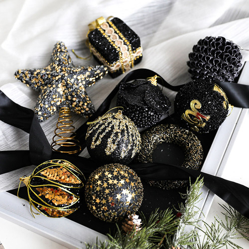 Set decorazioni albero peluche