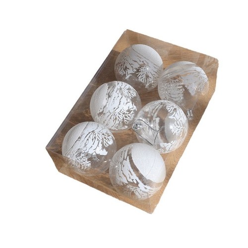 Palline natale trasparenti - di,