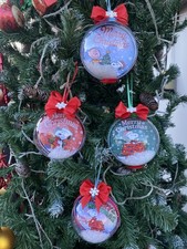 4 palline di natale Snoopy