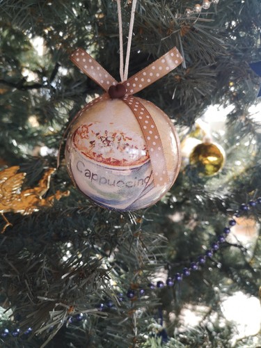 Palla natale fantasia - natale,