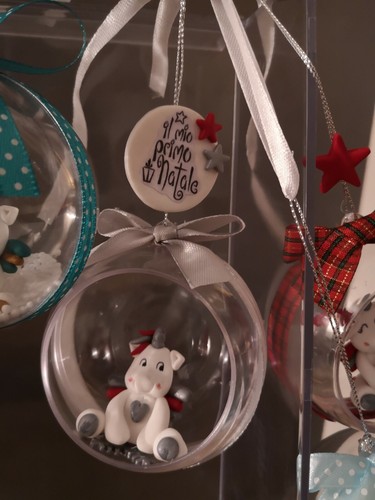 Palla natale unicorno in - palla,