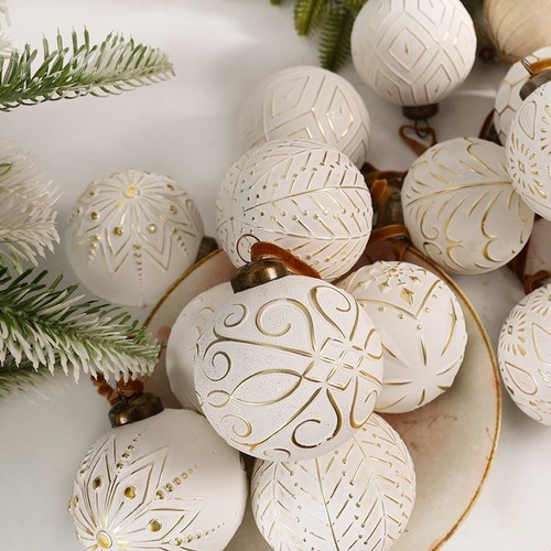 Palline natale fatte mano - a,