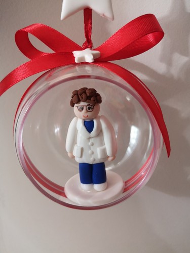 Palla natale mestiere con - palla,
