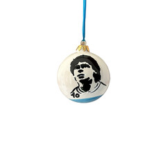 Palline di Natale Maradona in