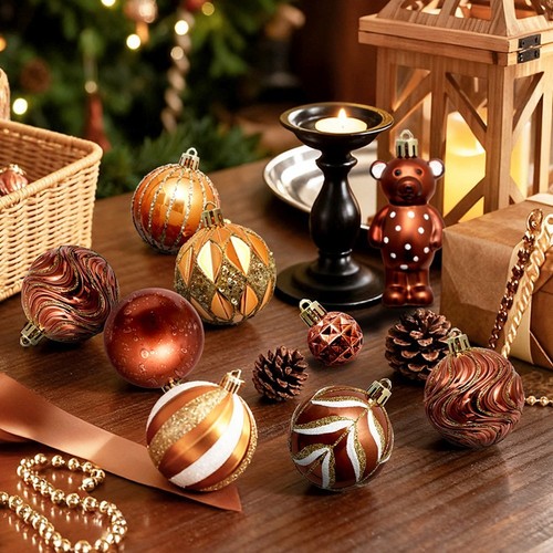 46pcs set palline - di, natale