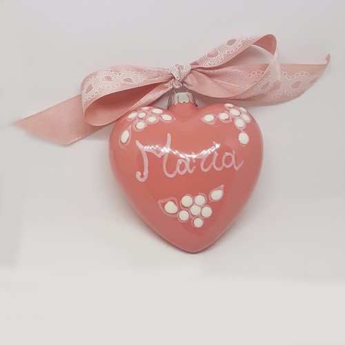 Pallina cuore natale - pallina,