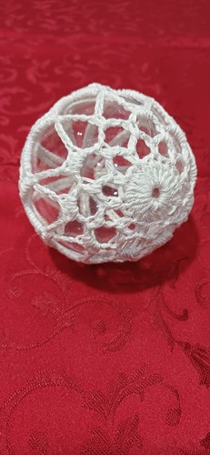 Palline natale fatte mano - di, a